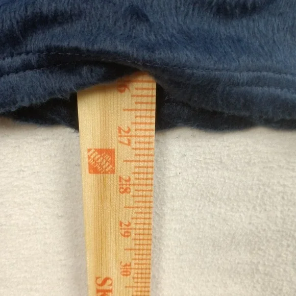 Harve Benard Womens Long Sleeve Sleepwear Top Size 1X/XL Soft Fuzzy Navy NWOT - Picture 14 of 14